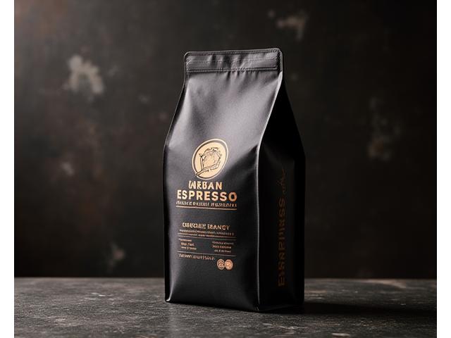 Packaging for Urban Espresso coffee beans