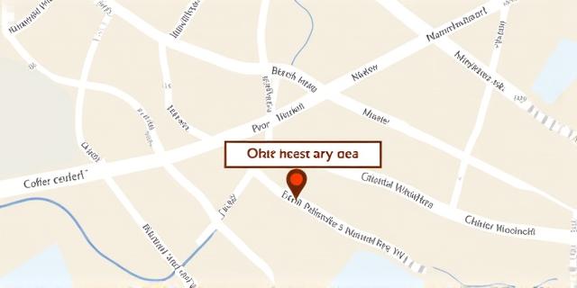 Map showing Ember Brew & Bean location in Manchester